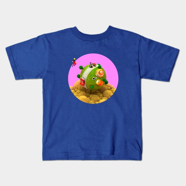 Train me! Kids T-Shirt by juanotron